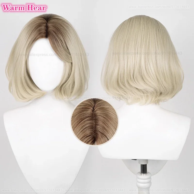 Синтетический парик Аниме Гвен Стейси 35 см/45 см Градиент Косплей Парики и шпильки