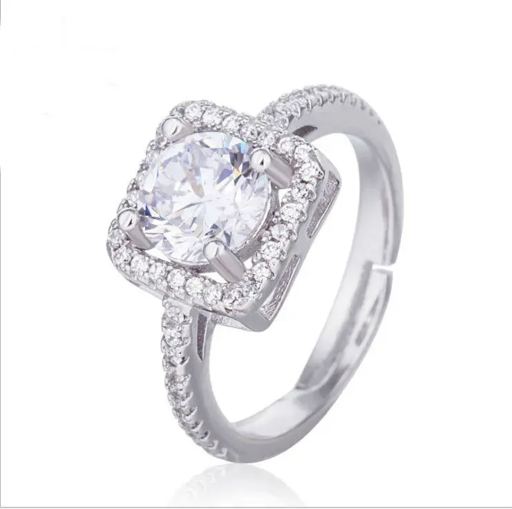 

wholesale Limited New Arrival Plant Trendy Unisex Sale Authentic Crystals FromSwarovskis Fine Jewelry Ring Wedding Ring