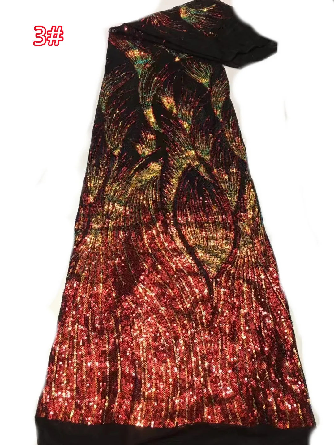 Новая тяжелая промышленная кружевная вышивка сетчатые блестки модная модель