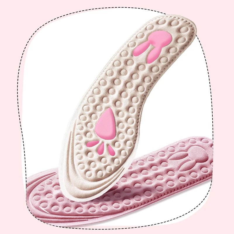 Children Memory Foam Insoles Sport Support Running Insert Deodorant Breathable Cushion for Feet Boy Girl Sneakers Soles Pads images - 6