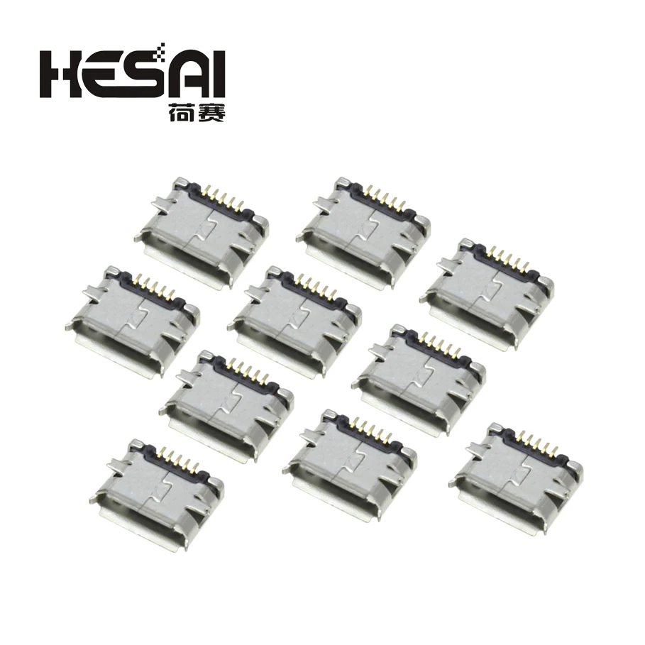 

SMT Socket Connector Micro USB Type B Female Placement SMD DIP Socket Connector