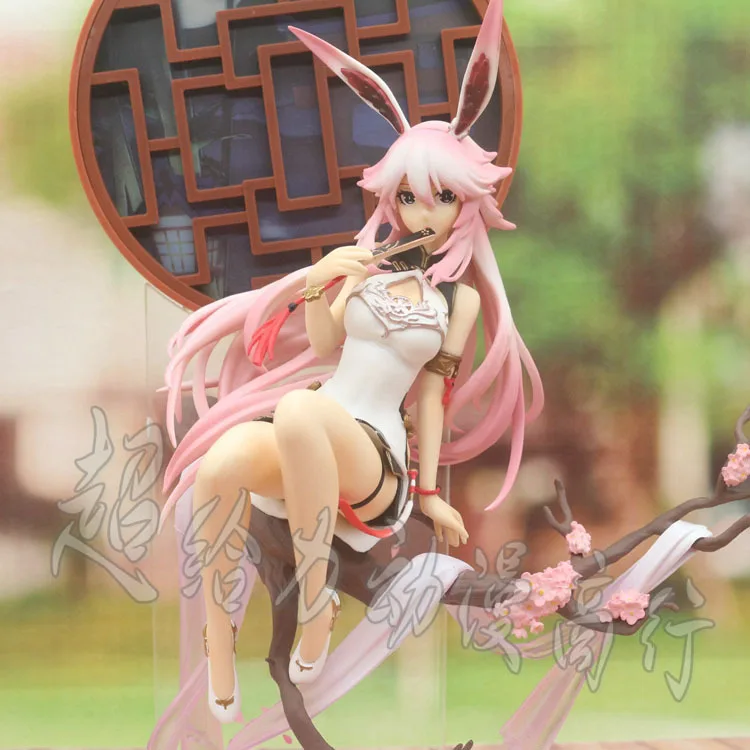 33 см Популярная игра Аниме MmiHoYo фигурка Yae Sakura розово-белый сексуальный Чонсам