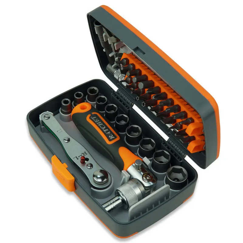 Professional Tool Box Ratchet Socket Ratchet Car Repair Tool Socket Set Ratchet Torque Wrench Rotary Tool Herramientas Toolbox