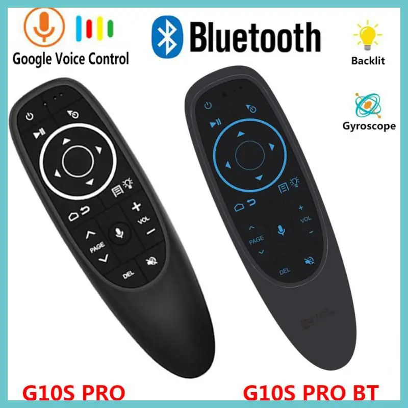 G10S Air Mouse Voice Control With Gyro Sensing Game 2.4GHz Wireless Smart Remote G10 Pro For X96 H96 MAX A95X F3 Android TV Box