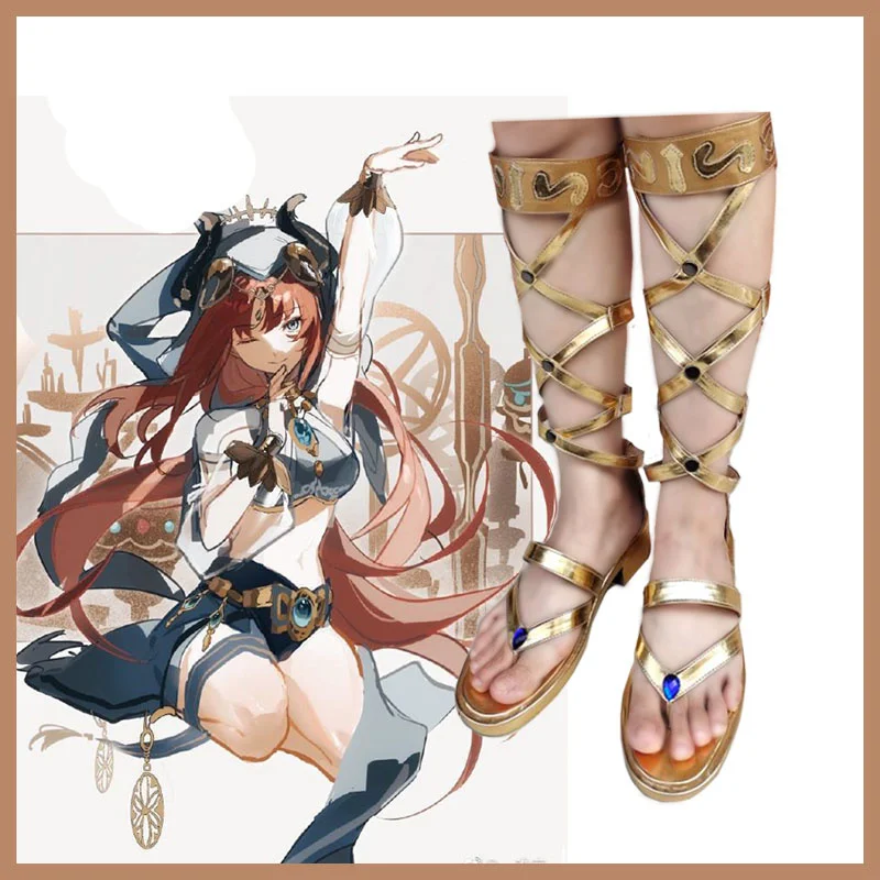 Game Genshin Impact Nilou реквизит для косплея сандалии на заказ Хэллоуина вечерний наряд