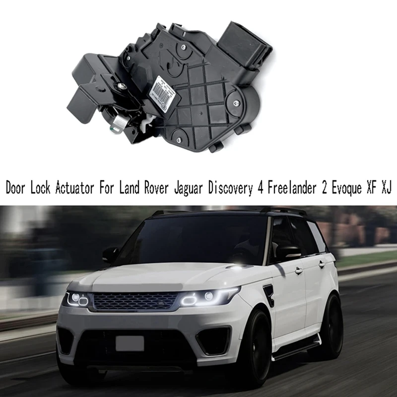 Привод дверного замка для Land Rover Jaguar Discovery 4 Freelander 2 Evoque XF XJ механизм LR091360