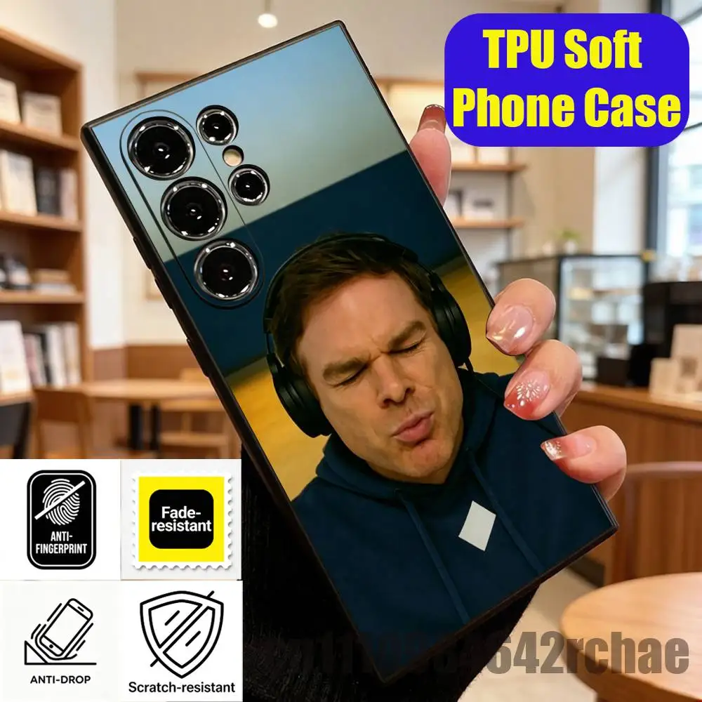 Фото Чехол для телефона D-Dexter Morgan для Samsung Galaxy S23 S24 S26 S25 S22 S21 S10 5G Ultra Plus Fe, индивидуальный дизайн. №5