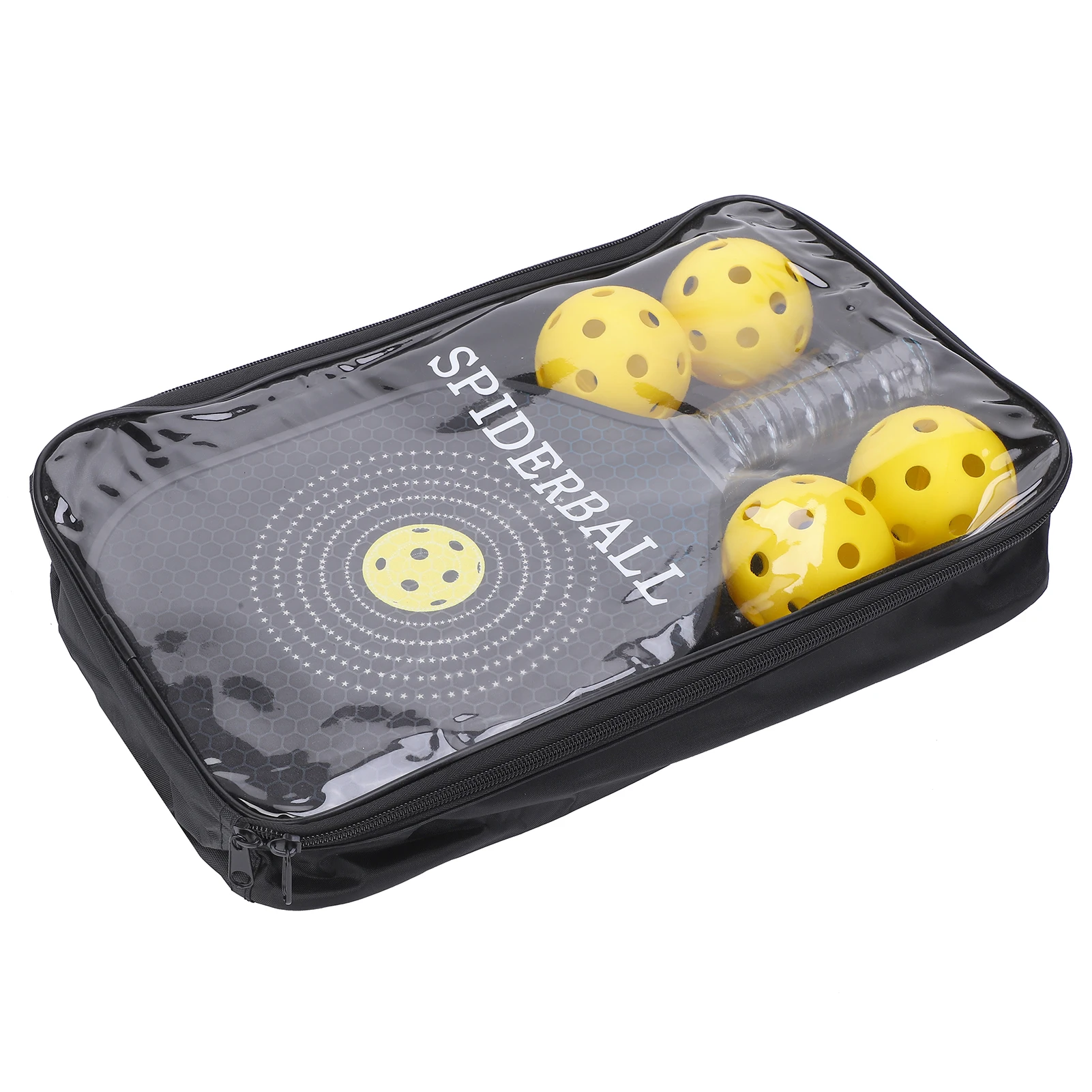 

Portable Pickleball Paddle Racket Ball Training Sport Equipment for Indoor & Outdoor pickleball