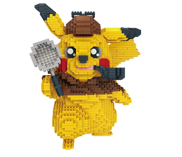 

Tiny Particles DIY Assembled Building Blocks Toy Pikachu
