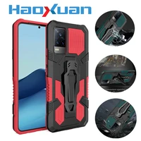 haoxuan shockproof protective case for huawei enjoy 8 7c 10plus nova 4e 5t 7i back clip stand phone cover for honor 9x 9s 20 20s