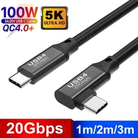 usb4 gen2 cable usb c 4k60hz cable usb3 2 20gbps super transfer for oculus quest2 link acer dell xps ssd withthunderbolt cable