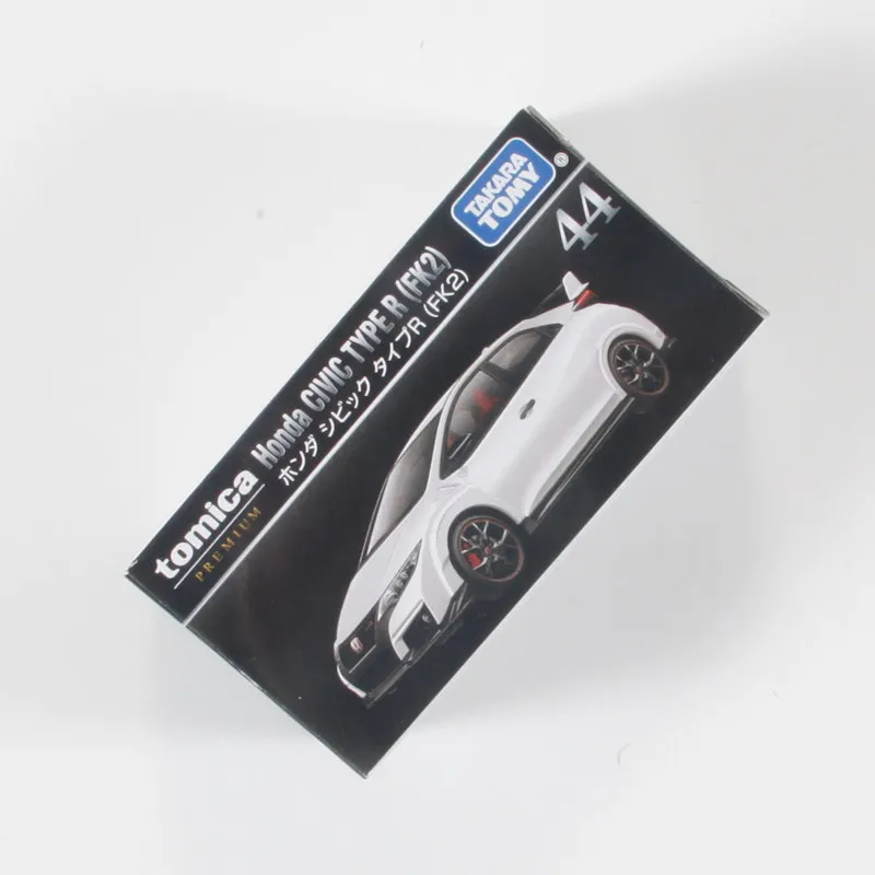 Фото Оригинальная модель TAKARA TOMY Tomica Premium №44 Honda Civic Type R FK2, масштаб 1/64, литая машинка с рабочей подвеской, коллекционная, из сплава, для хобби №1