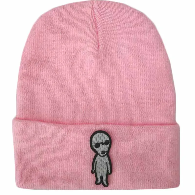 New Spring Knitted Hats Alien Hat Gift Caps Outdoor 2022 Men's and Women's Party Skull |