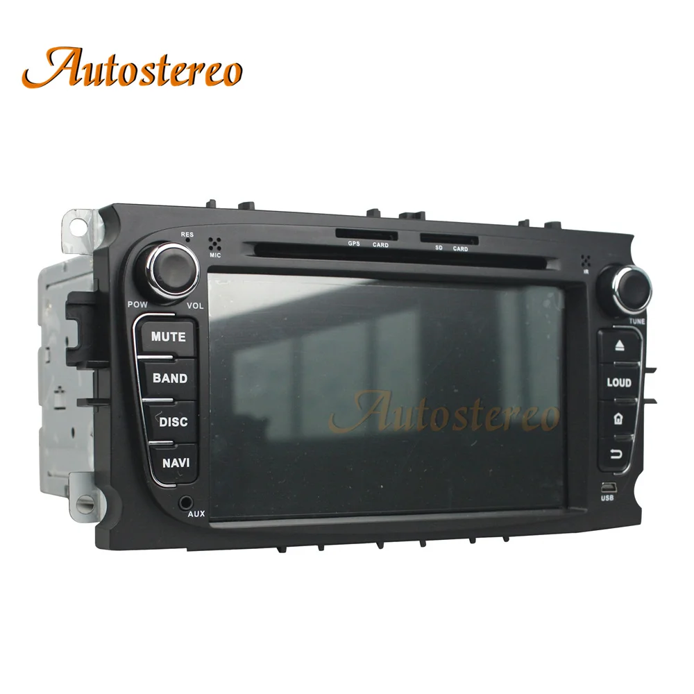 Автомобильный радиоприемник на Android 12 0 GPS-навигация для Ford Focus/S-MAX/Mondeo/C-MAX/Galaxy 2007-2010