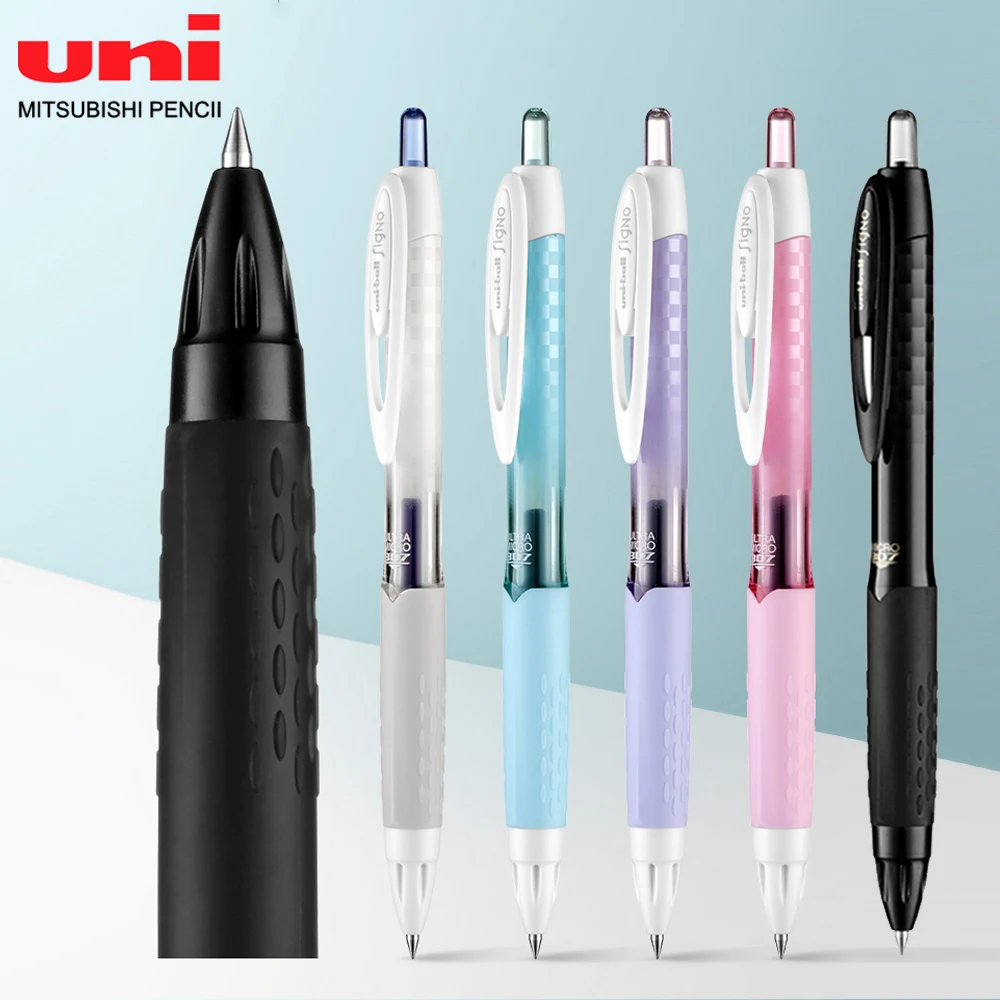 

1 UNI SIGNO Series Gel Pen UMN-307 0.38mm/0.5mm Writing Smoothly Without Blocking Ink Stationery Items Cute Ballpoint Pen