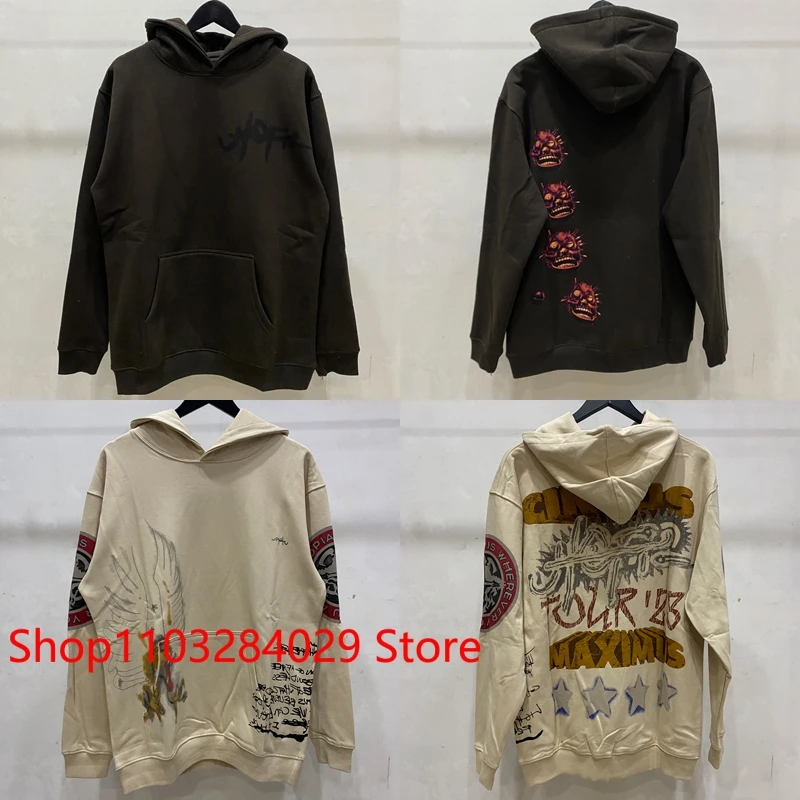 Осень-зима Лидер продаж толстовка с капюшоном Кактус Джек мужская и женская