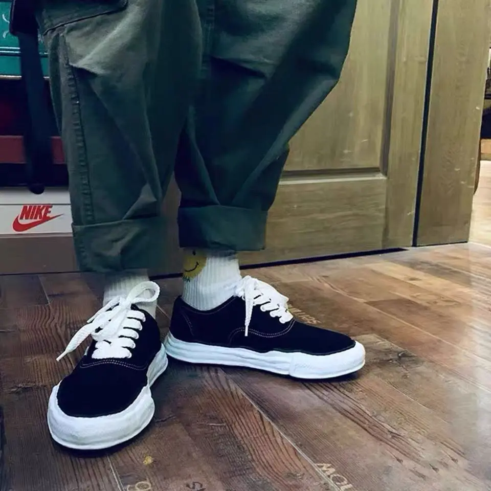 

Sanyuan Kangyu Dissolved Shoes, Male Youth Trend, Poisonous and Versatile Yuwenle MMY Network Red Sports Canvas Shoes