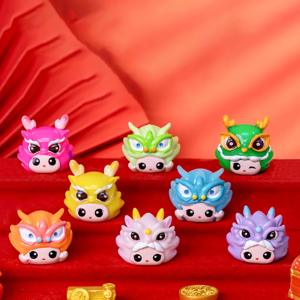 

Chinese Dragon Figurine Micro Landscape Ornament Mini Ornaments Figurines