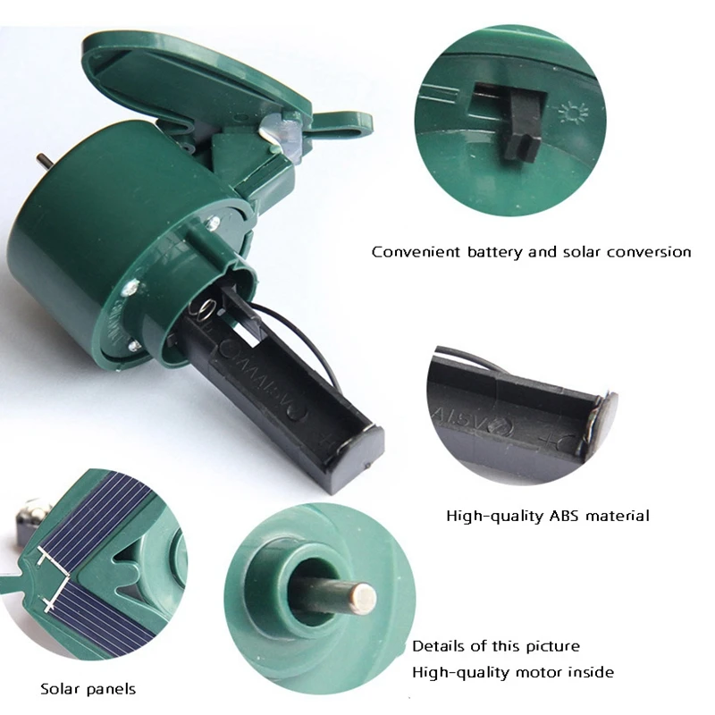 4 упаковки на солнечной энергии летающая бабочка птица подсолнух открытый двор