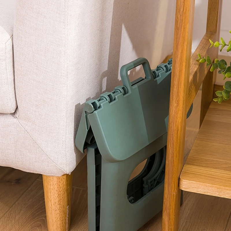 Портативный пластиковый складной табурет многоцелевой детский