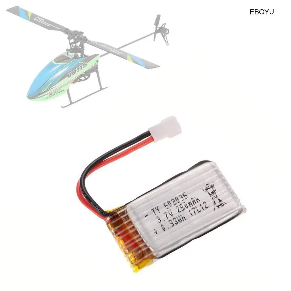 

3.7v 300mah Battery Compatible For Wltoys K100 A100 A110 A120 A190 A200 A290 V911s Rc Parts