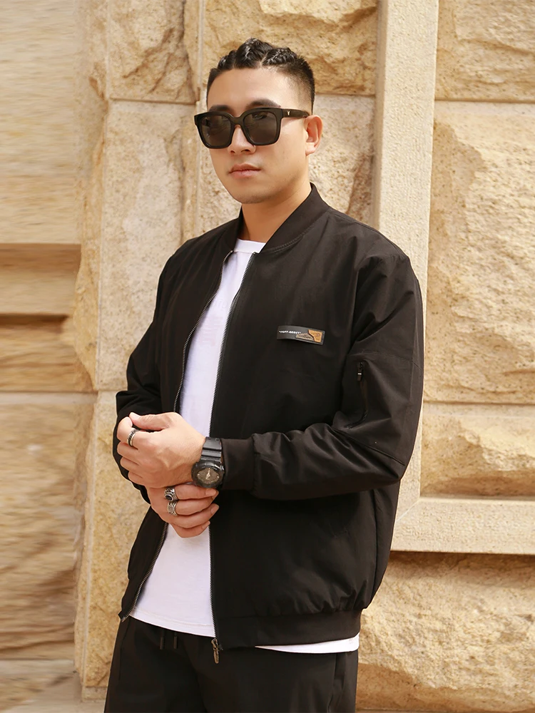 Qixuan модная мужская бейсбольная форма больших размеров повседневная верхняя