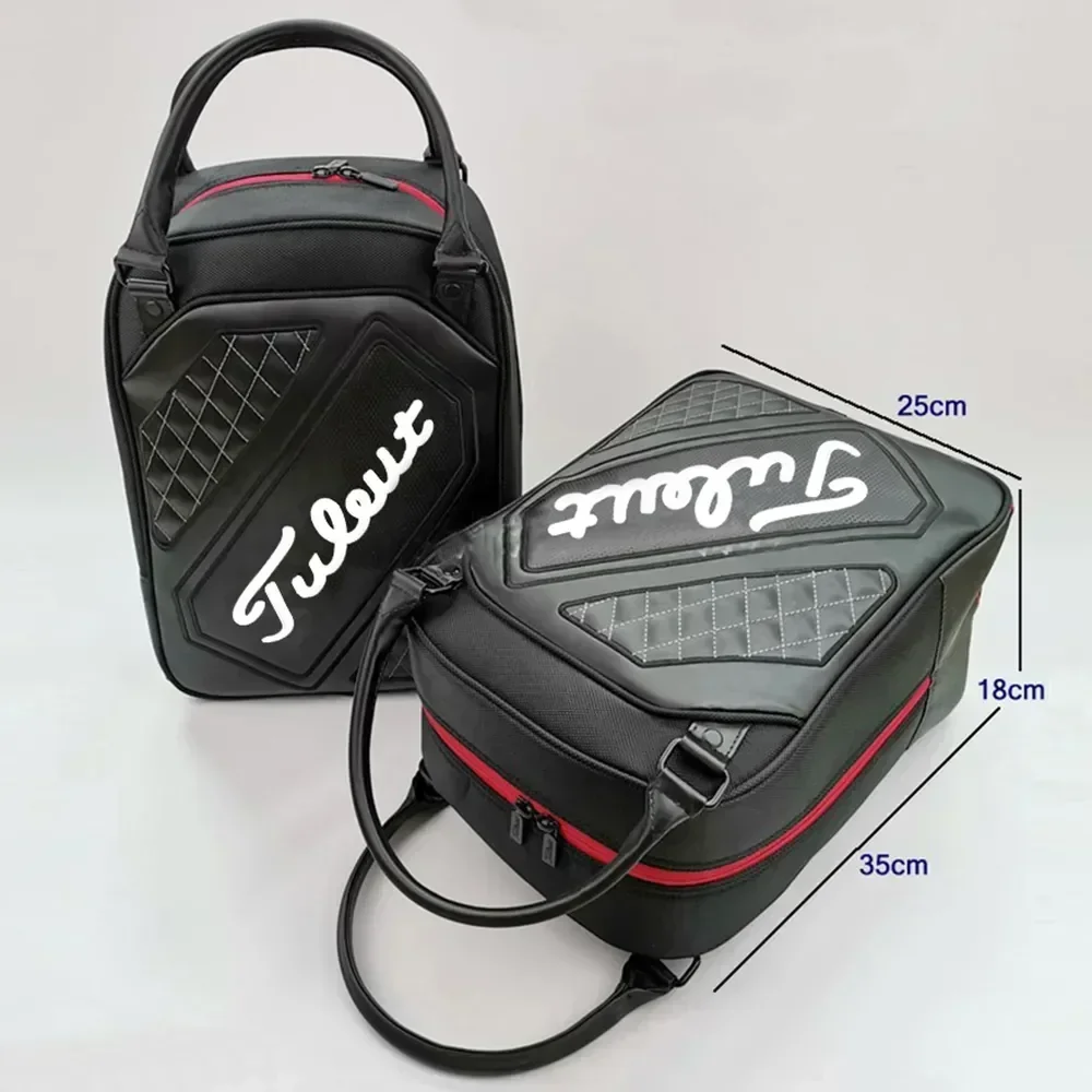 

2023 Embroidered Golf Shoe Bag Men Handbag Men's Golf Wear Ball Pouch Pocket Women Sports Bag Caddy Women's New Sport Supplies