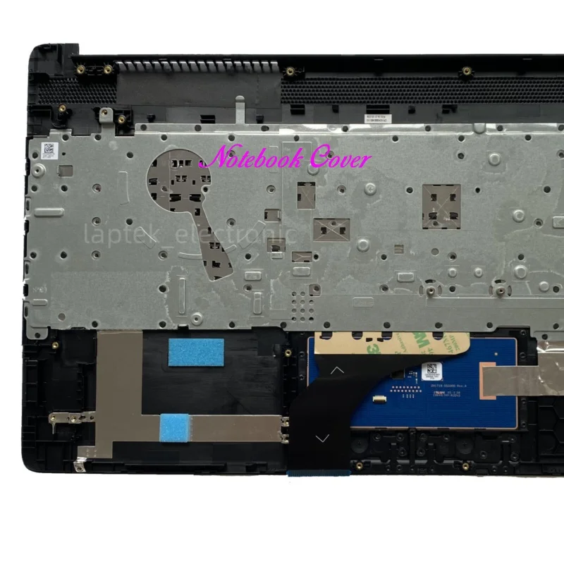 Для HP 15-DW 15S-DU 15S-DY Подставка для рук без подсветки клавиатура США сенсорная панель