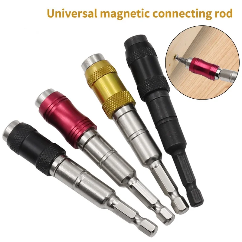 

1/4 "Hex Magnetic Ring Screwdriver Bits Drill Hand Tools Drill Bit Extension Rod Quick Change Holder Drive Guide Screw Drill Tip