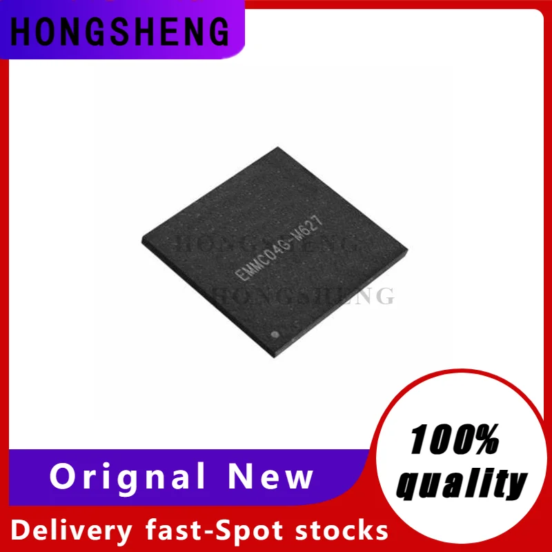 Новинка 100%, оригинальная Φ BGA 4GB eMMC ver 5,1 EMMC04G M627 (2-10 шт.)