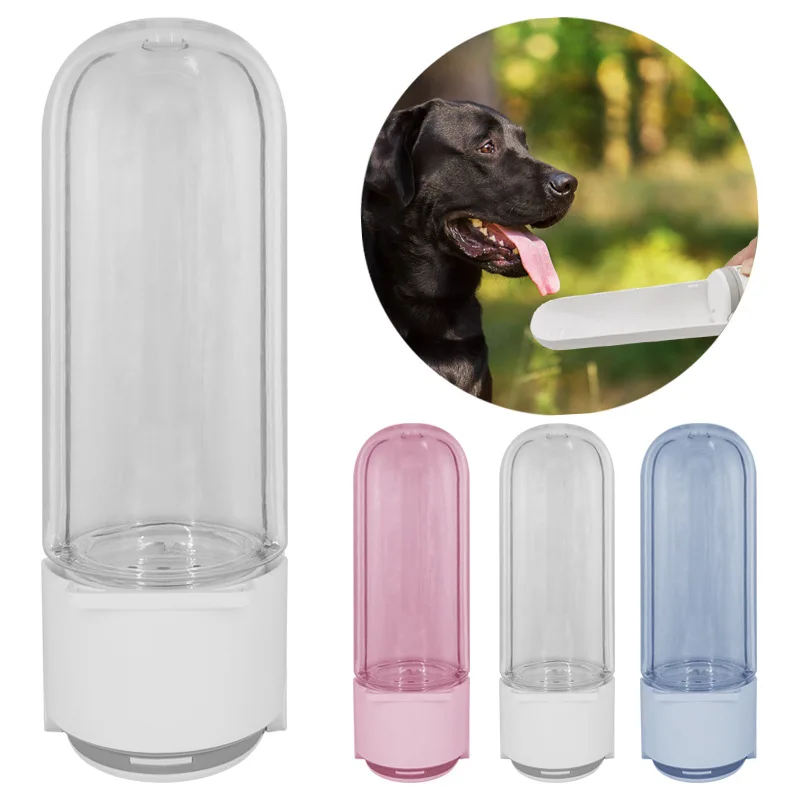 Portable Pet Dog Water Bottle Foldable Drinking Bowl For Small Large Dog Travel Dog Feeding Water Dispenser Outdoor Pet Supplies
