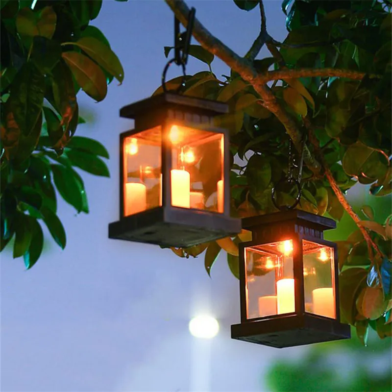 

NEW LED Solar Landscape Light Outdoor Camping IP44 Waterproof Night Light Garden Garden Landscape Decoration Flame Hanging Light