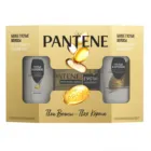 Подарочный набор: Pantene Густые и крепкие (Шампунь 250мл + Бальзам-ополаскиватель 200мл + Маска 300мл)