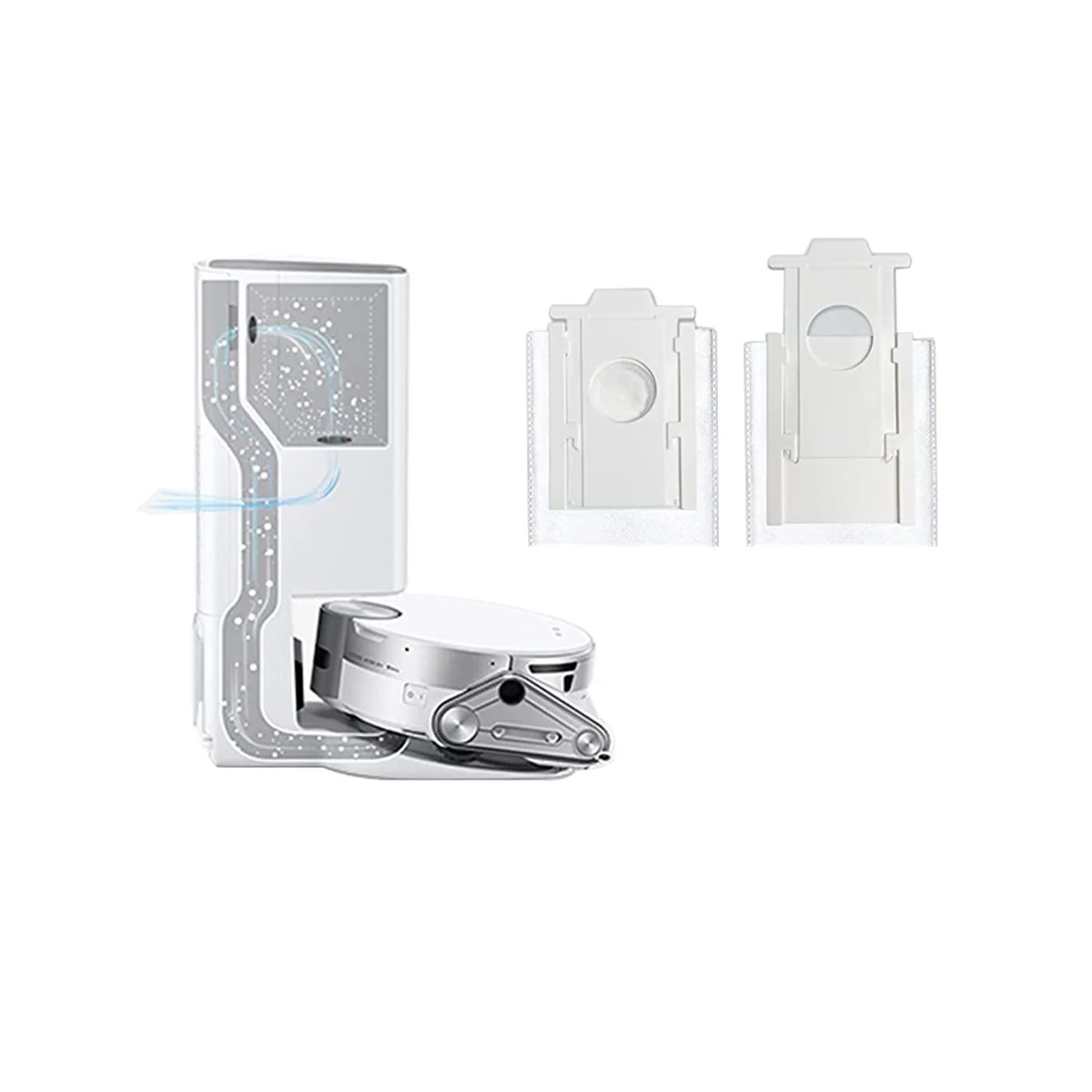 Для Samsung VCA-RDB95 пылевые мешки Jet Bot + AI запасные части для робота-пылесоса