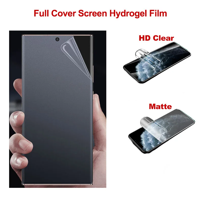 

2pcs Screen Protector For Samsung Galaxy A41 A40 A33 A32 A31 A30 A30S A23 A22 A21 A21S A20 A20S A20e A10e HD Matte Hydrogel Film
