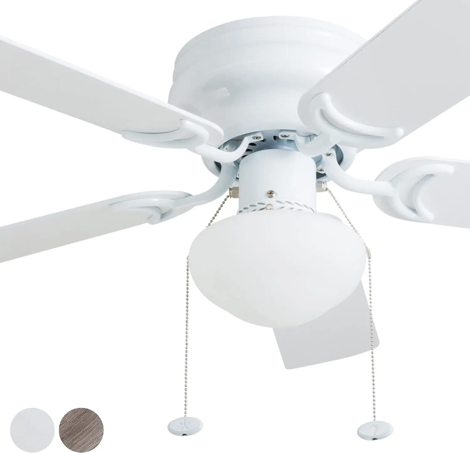 

80092-01 Alvina Ceiling Fan, White