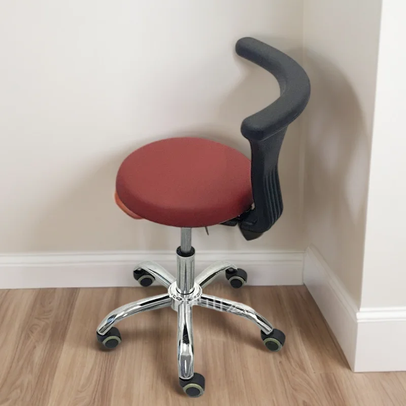 Кресло парикмахерское регулируемое по высоте с низким колесом