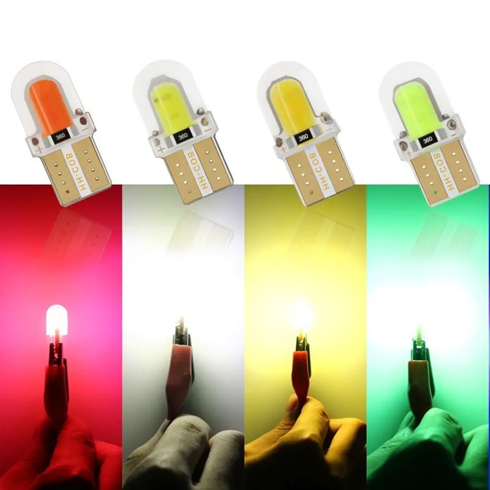 

10pcs Mini Canbus t10 LED Bulbs T10 W5W BULB Led Lamp Car Parking Lights Backup Reverse Light License Plate Light