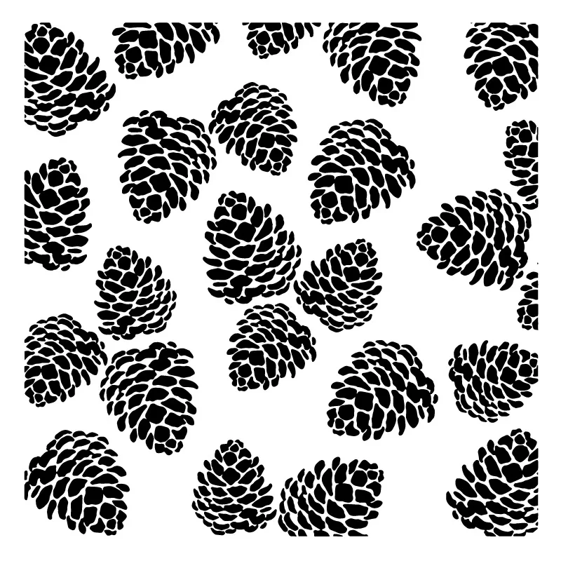 

2022 New Retro Pattern Pine Cones Clear Stamps For DIY Craft Making Greeting Card and Album Scrapbooking No Metal Cutting Dies