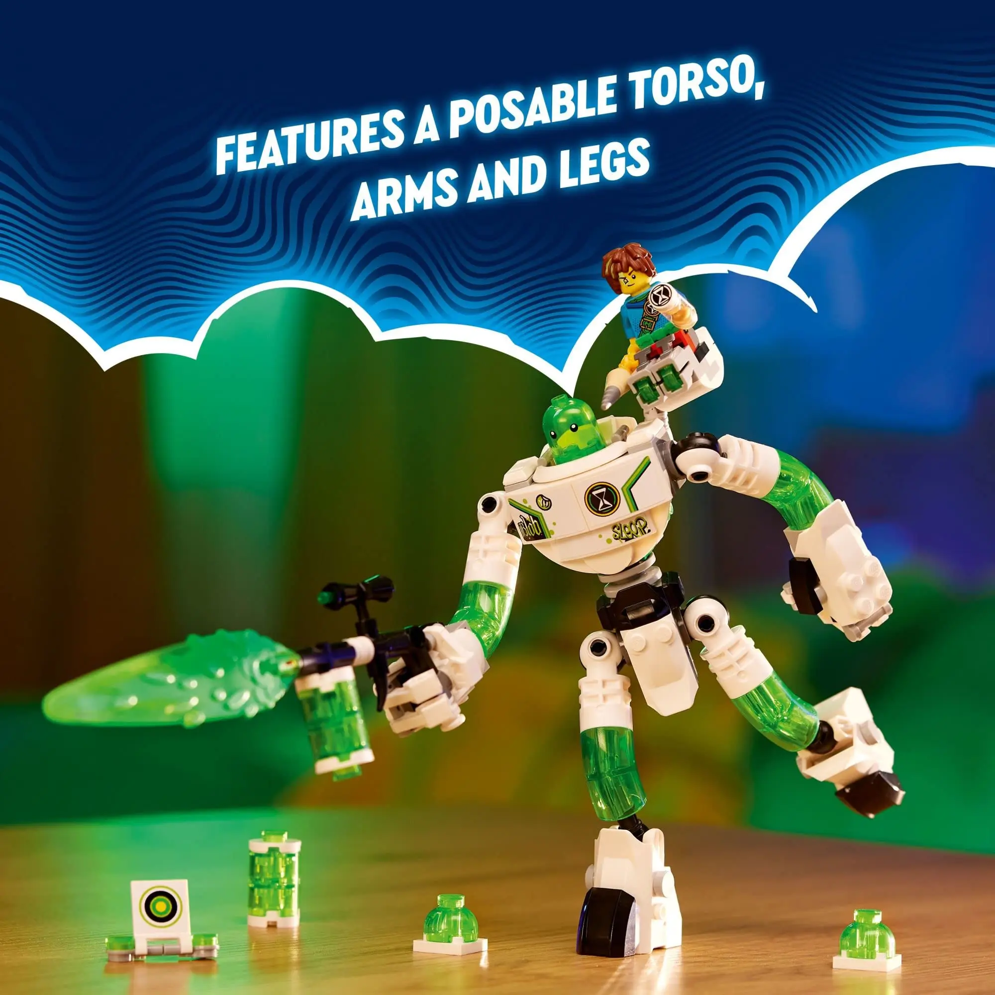 Конструктор LEGO DREAMZzz matero and Z-Blob The Robot 71454