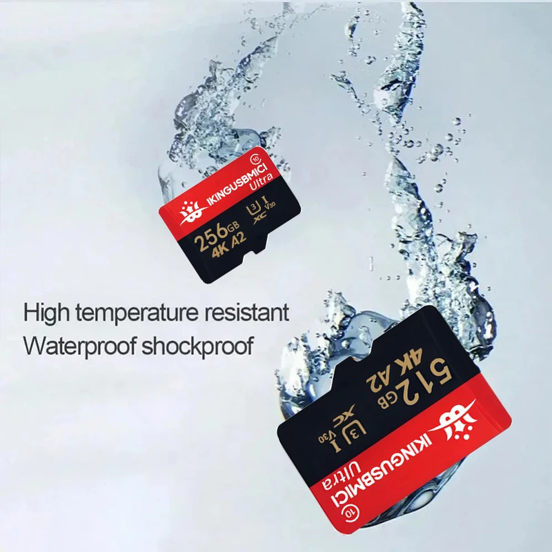 Фото Карта памяти Ultra TF SD 512GB 256GB 64GB 128GB U3 V30 4K Full HD для телефонов Xiaomi и компьютеров №5