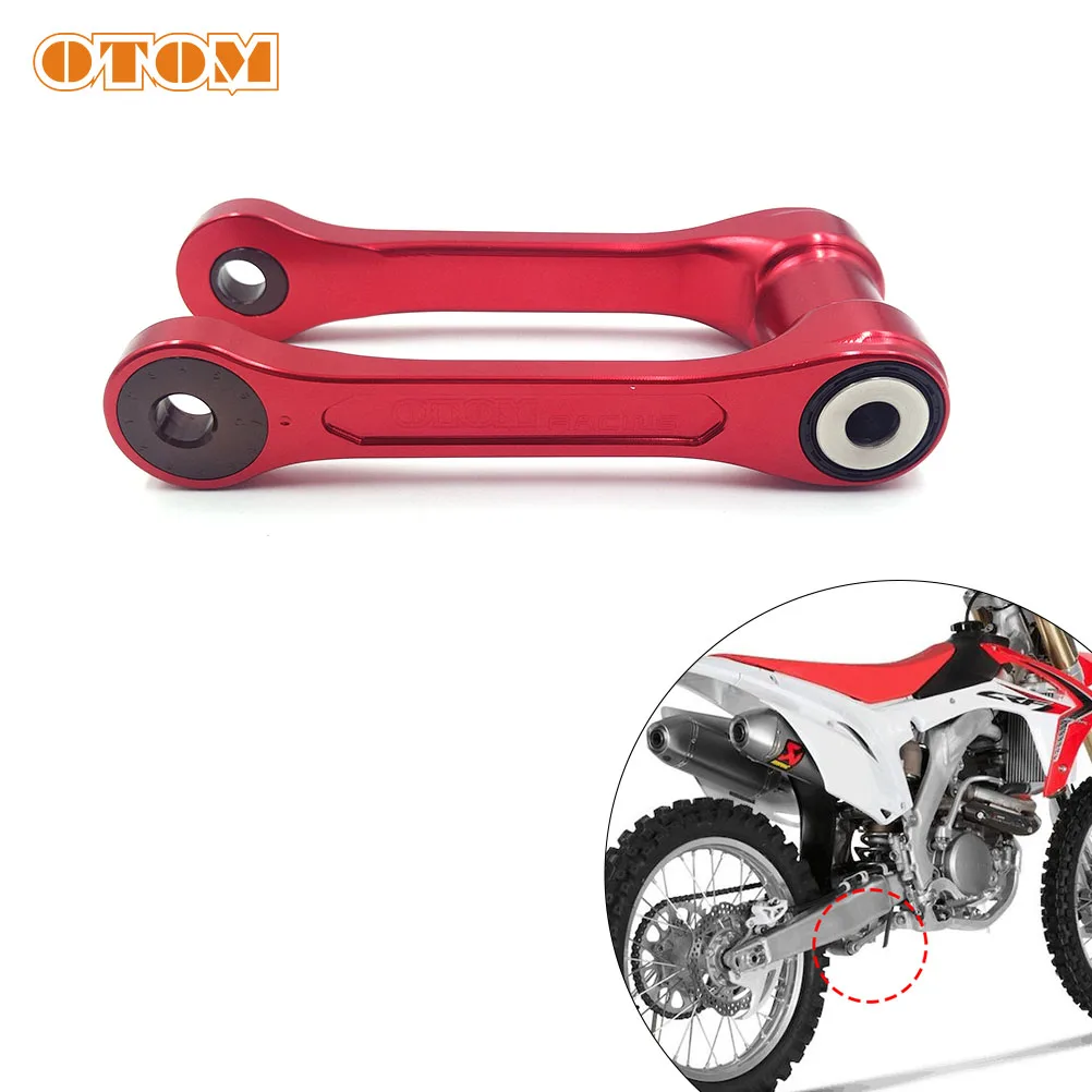 

OTOM Motorcycle Adjustable Lowering Raising Linkage ARM 50mm CNC Aluminum Connecting Rod Sub Assy Cushion Pullrod For HONDA CRF