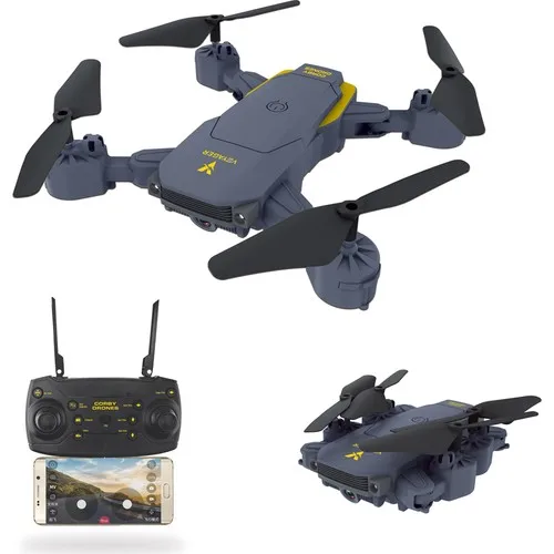 

Складной умный Дрон Corby CX014 с Wi-Fi камерой 720P