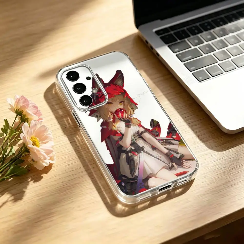 Чехол для телефона Game-Arknights-Endfield-Rossi, прозрачный силиконовый мягкий чехол для Samsung S25, S24, S21, S22, S23, S30, Ultra, S20, Plus, Fe (art.: 3920dc9936774) - 3920dc9936774