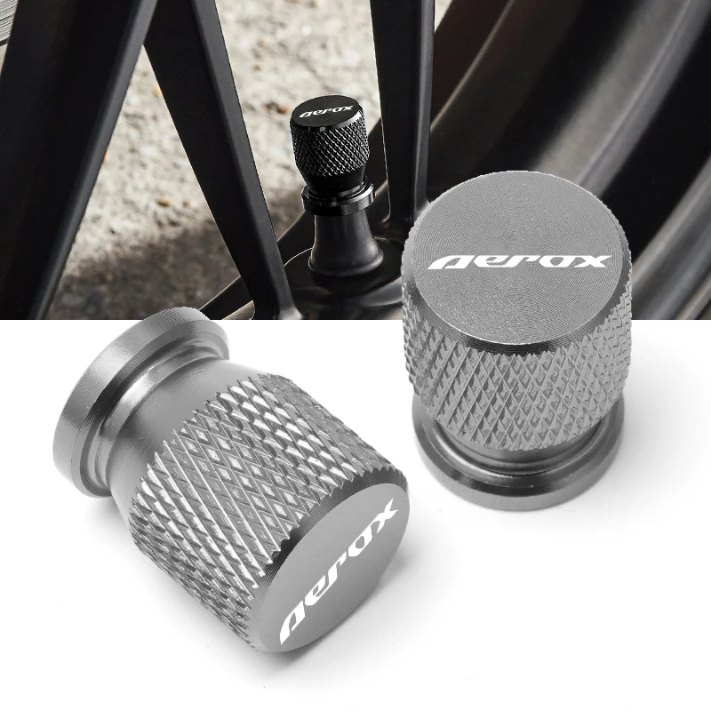 

For YAMAHA AEROX 125 155 AEROX155 AEROX125 Universal Motorcycle CNC Aluminum Accessories Wheel Tire Valve Port Stem Cap Cover