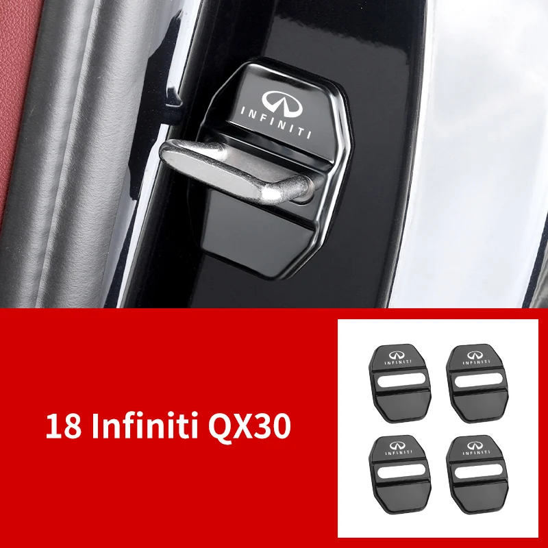 

Металлические аксессуары для Infiniti Q50 FX35 Q30 G37 Q70 QX70 G35 Q60 QX50 QX60 QX80 QX30 JX35 G25 G3, 4 шт.