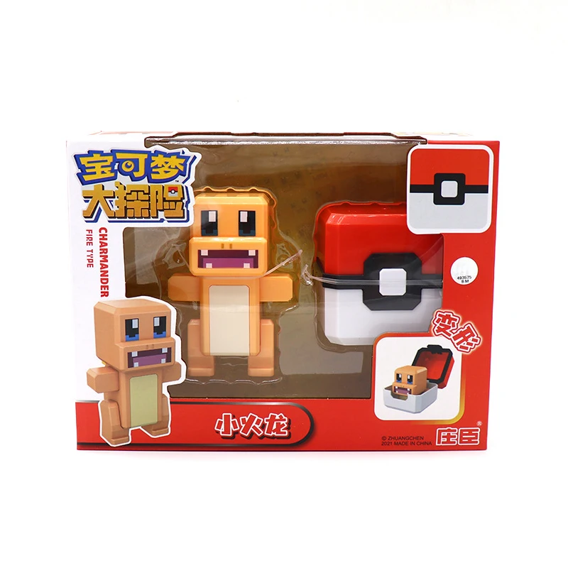 Мультяшный Аниме Покемон фигурка большого Приключения ролевая игра чармандер