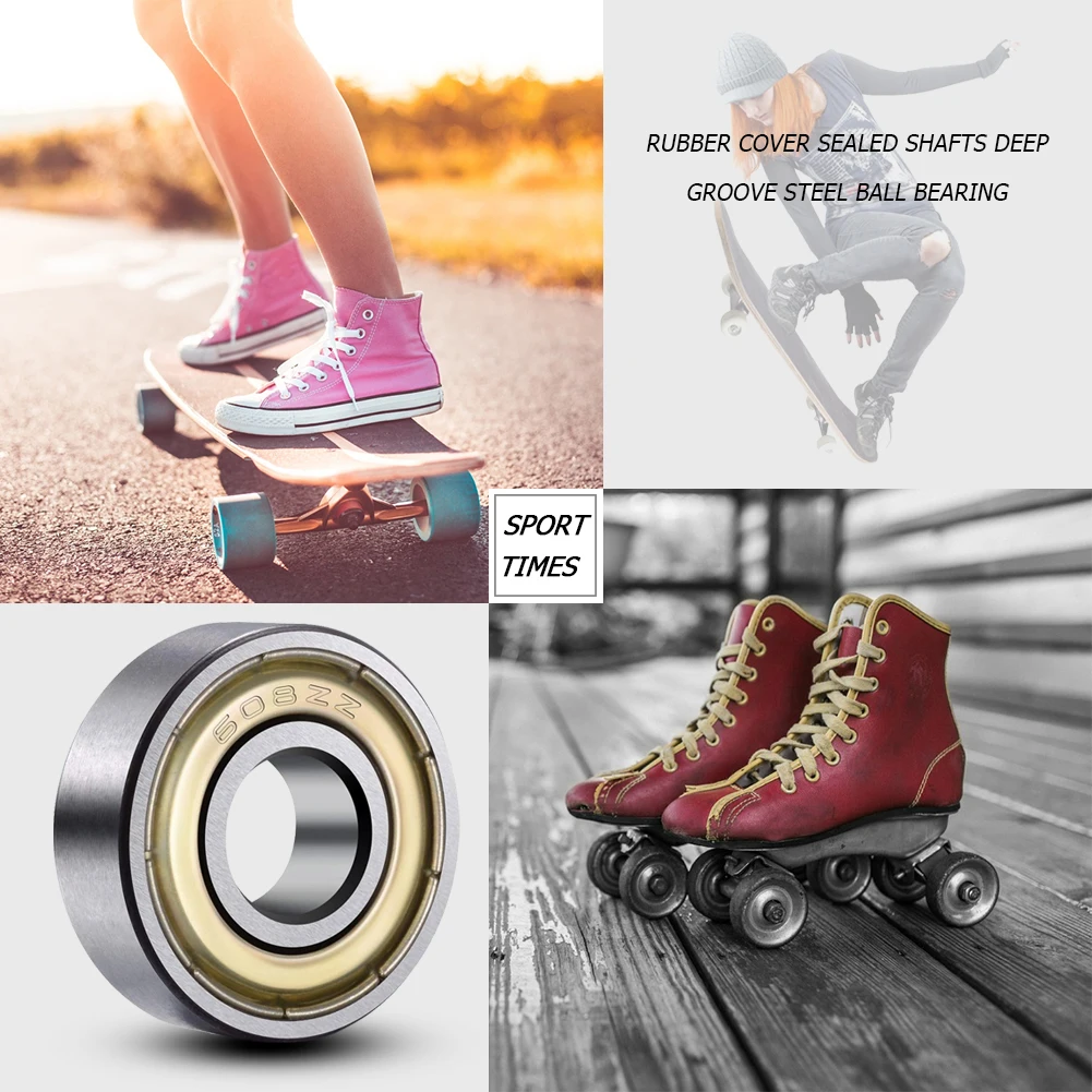 

20 шт., Миниатюрные шарикоподшипники из углеродистой стали