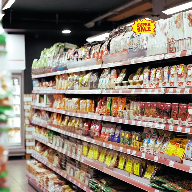 12 шт. держатель для бирки прозрачные зажимы знаков поворотные ценовых магазинов