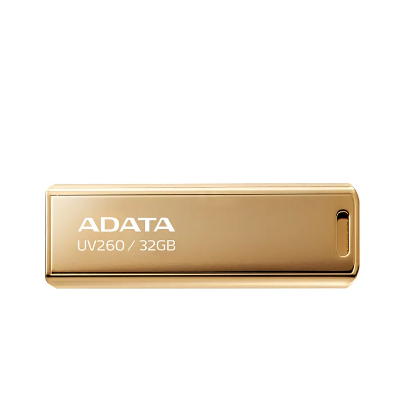 ADATA UV260 USB-флеш-накопитель Металлический мини-накопитель USB2.0 золотой с